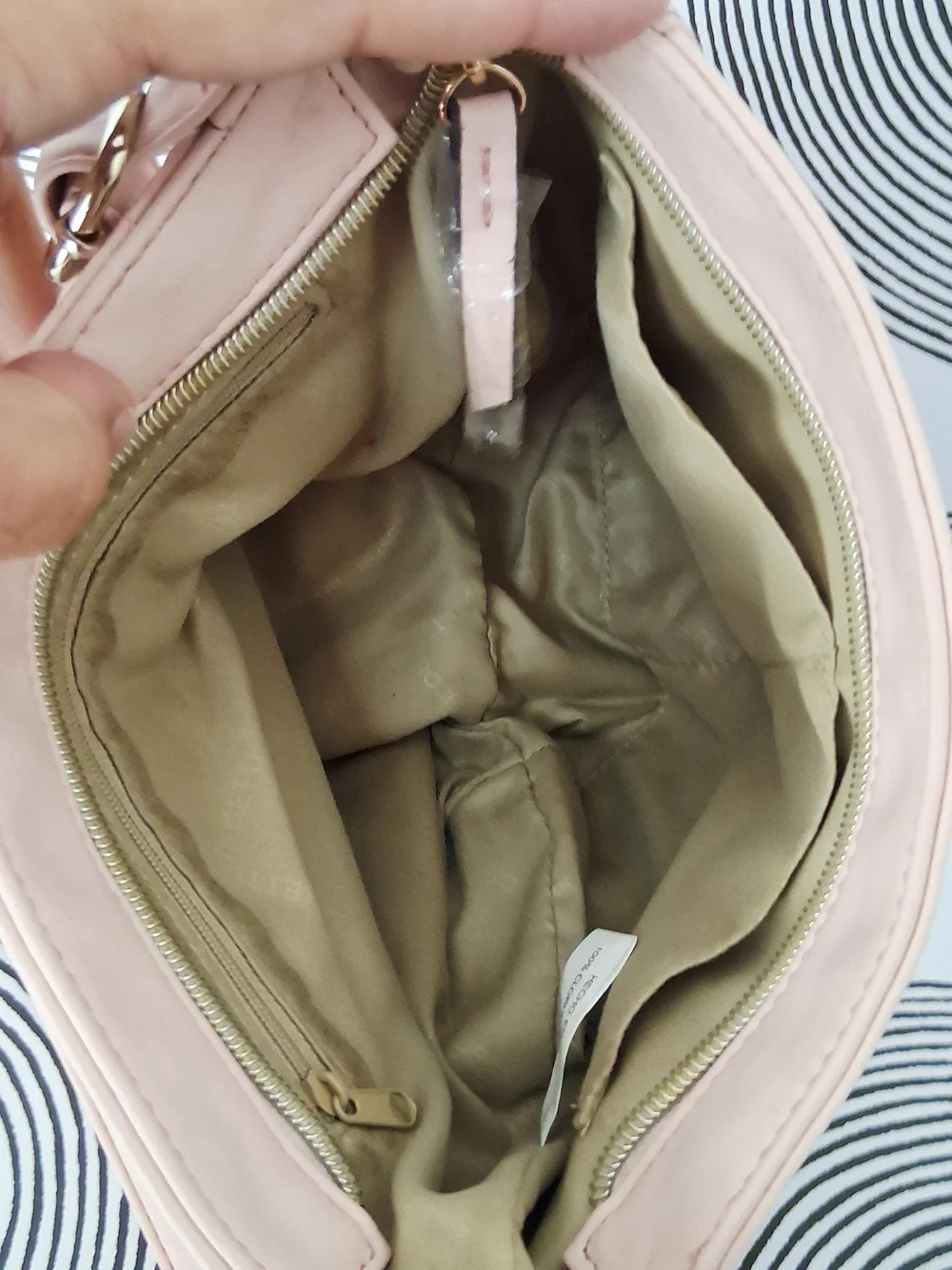 Rosetti Womens Blush Powder Pink Y2K Cargo Chic Romantic Casual Shoulder Purse